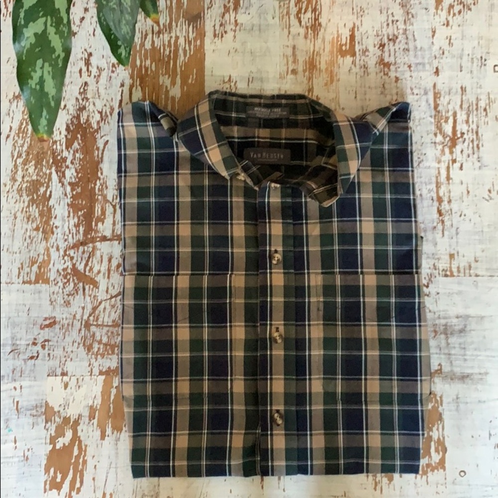 Van Heusen Short Sleeve Button Down